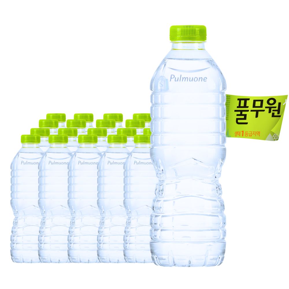 (주)쇼우몰 풀무원 샘물 무라벨, 500ml, 20개