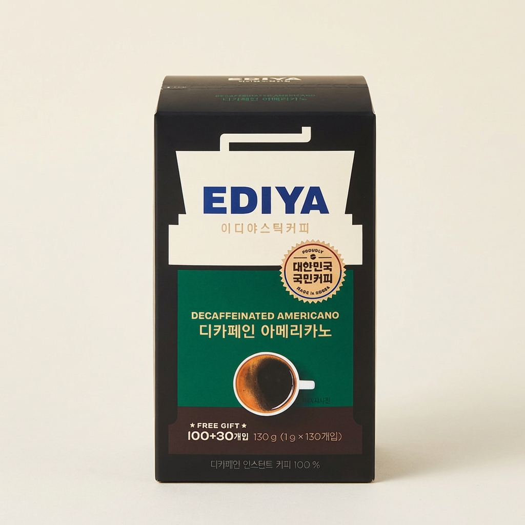 이디야 디카페인 아메리카노, 130개입, 1박스