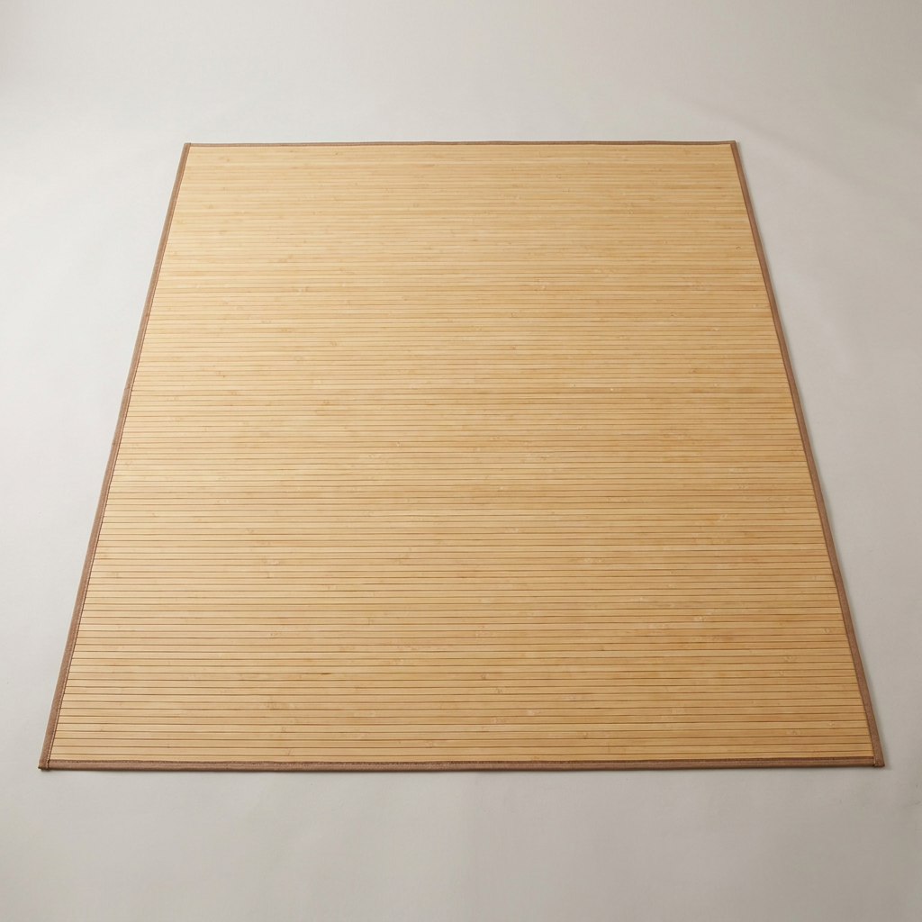 왕마루 대자리 17mm 죽편, 브라운, 90x180cm