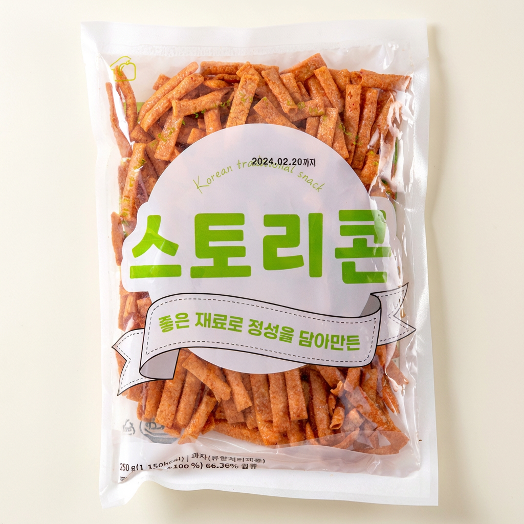 옥수수 스토리콘, 250g, 4봉