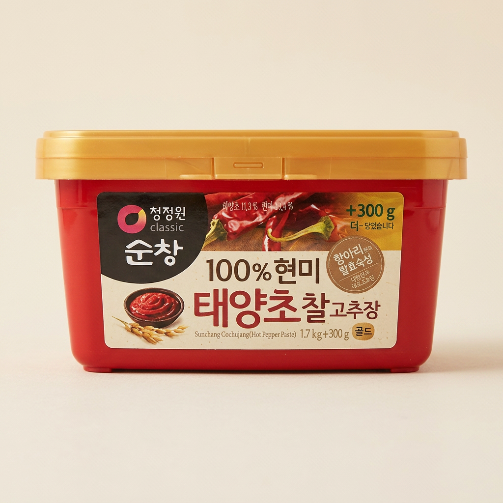 청정원 순창 태양초 찰고추장, 2kg, 1개