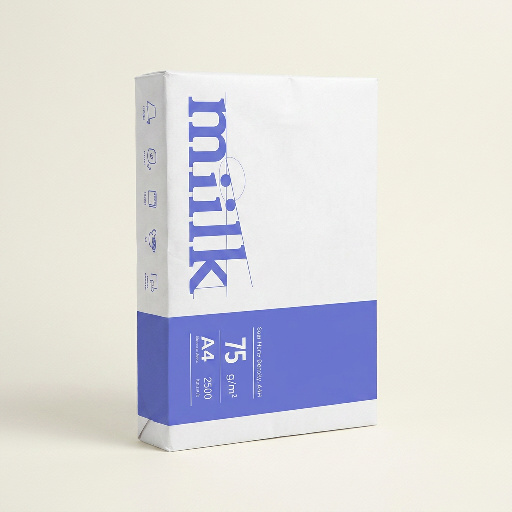 한국제지 A4 복사지 복사용지 밀크, 75g, 250매, 1개