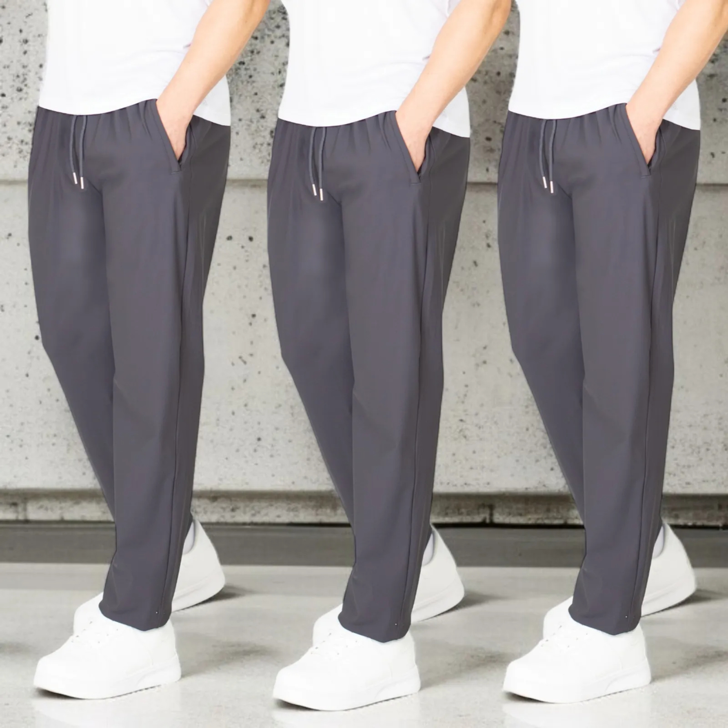 MACCI 쿨포뮬러 초경량 아이스 긴바지, 그레이, 2XL, 3개