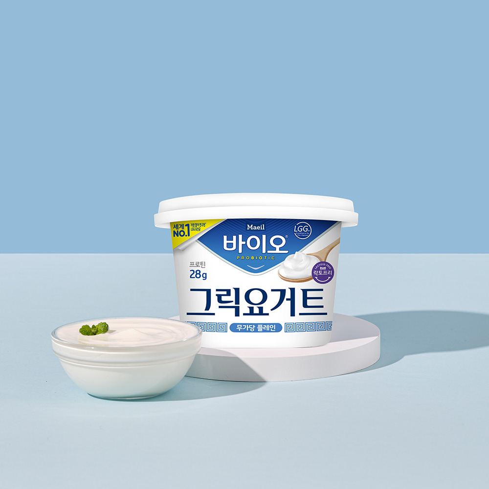 (주)매일유업 매일바이오 그릭요거트 무가당 플레인, 400g, 6개