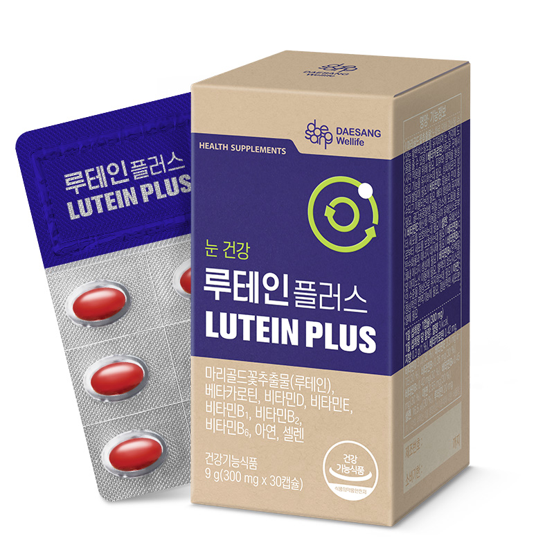 대상웰라이프(주) 대상 루테인 플러스, 30캡슐, 6박스
