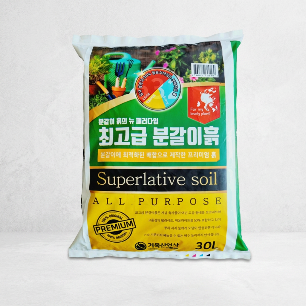 거목산업사 최고급 분갈이흙, 30L, 1개