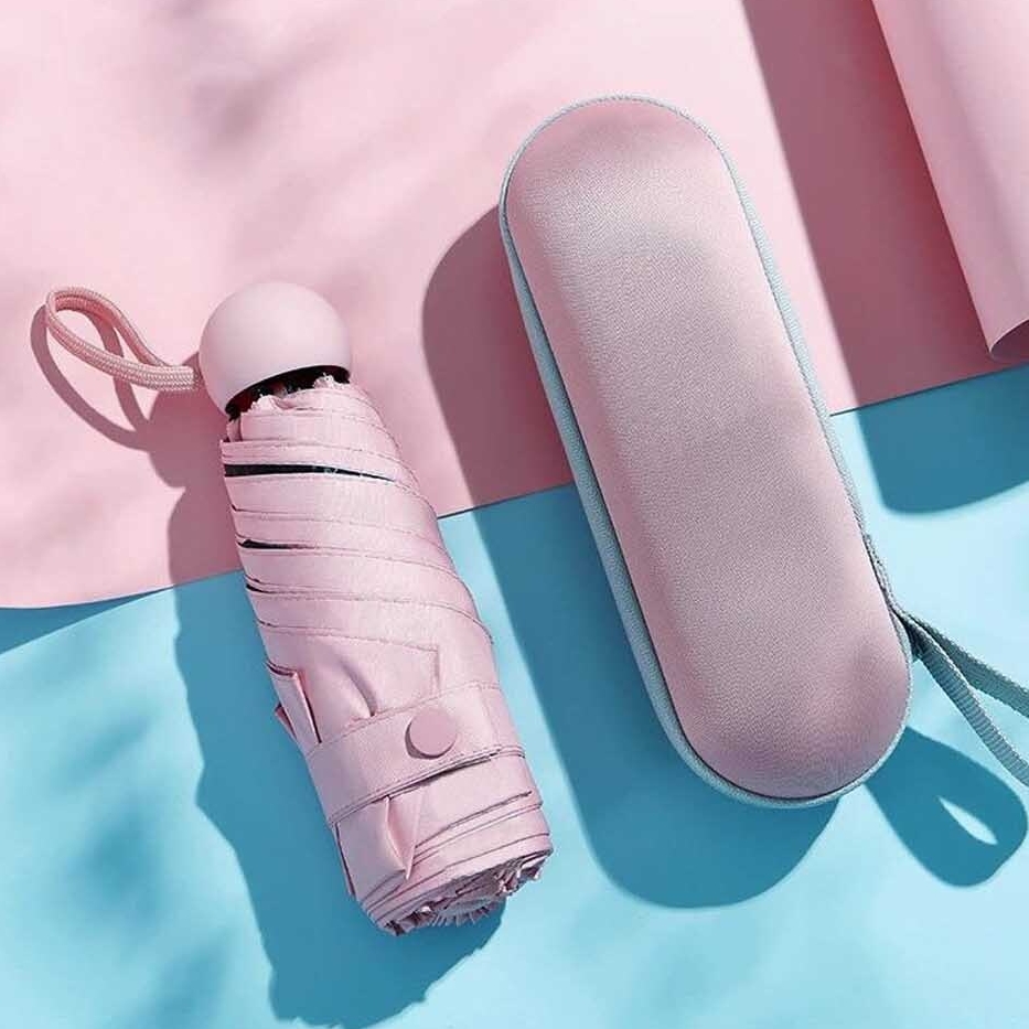 자스 썬캡슐양우산, 화이트, 1개