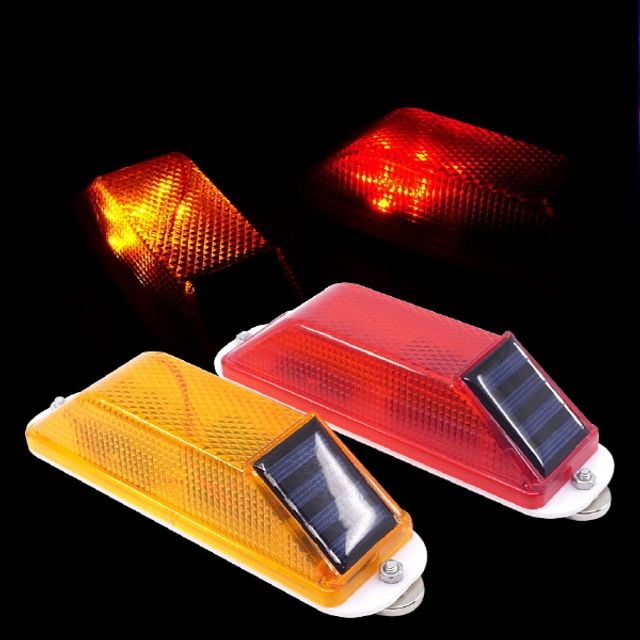 자석 태양열 LED 경광등, 레드, 1개 가격 비교 허슬러 자석 태양열 LED 경광등, 레드, 1개
