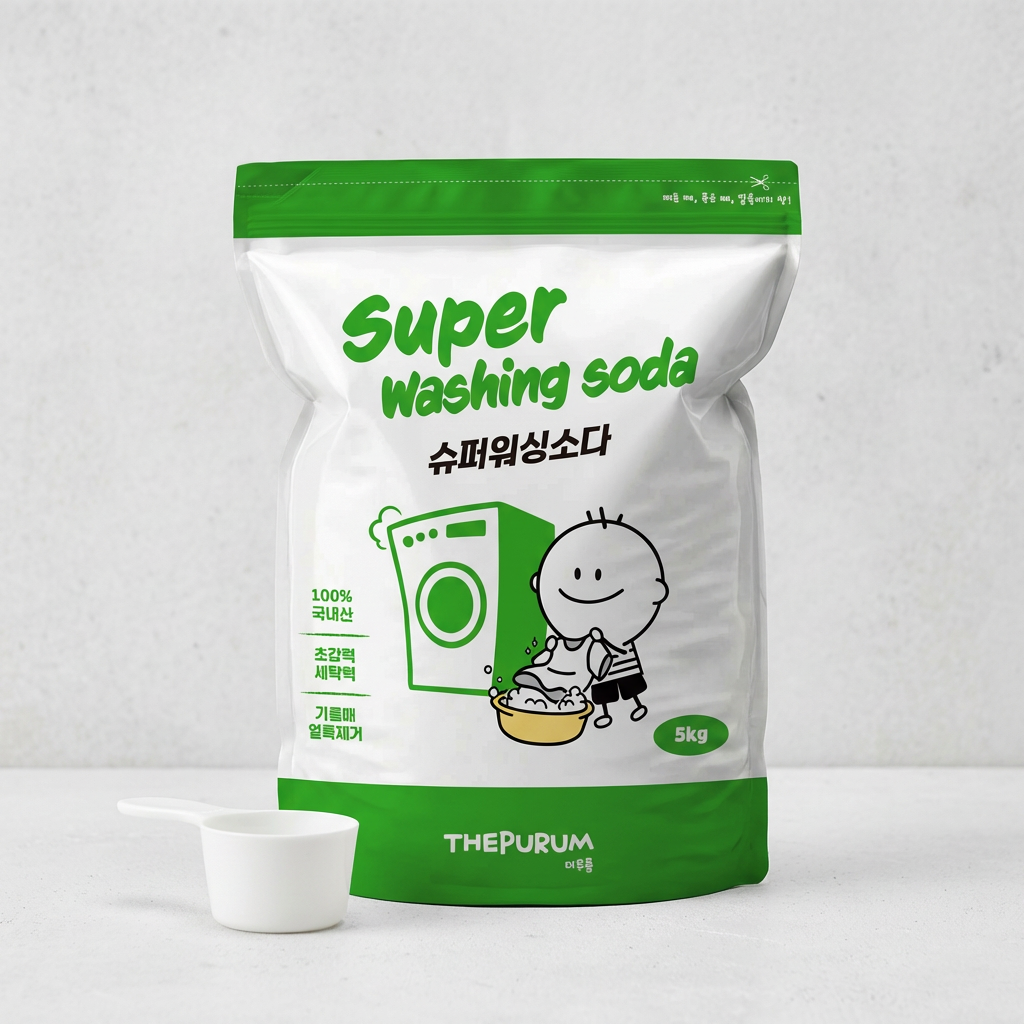 더푸룸 슈퍼워싱소다, 5kg, 1개