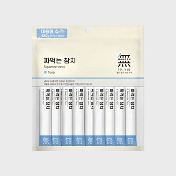 다올 무마진 짜먹는 고양이 츄르, 480g, 1개, 참치 40p