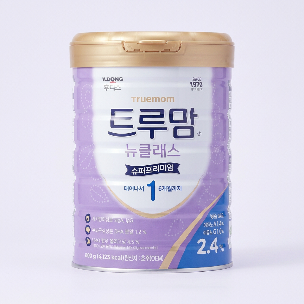 후디스 트루맘 뉴클래스 슈퍼프리미엄 1, 800g, 1개