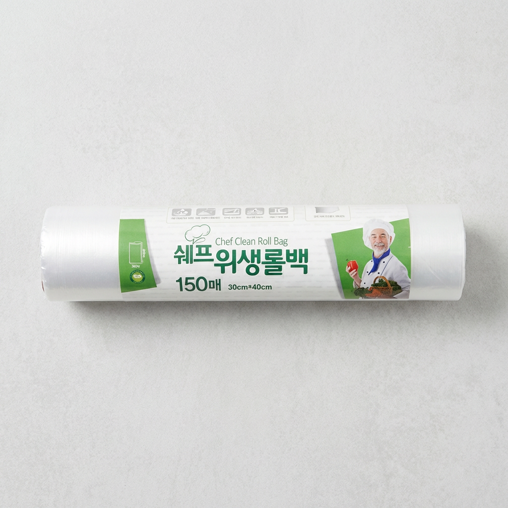 쉐프 위생롤백, 30x40cm, 150매, 1개