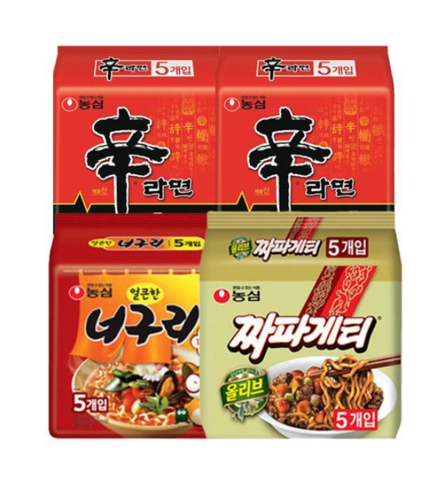 농심 신신너짜, 신라면 10봉 + 너구리 5봉 + 짜파게티 5봉, 20봉 가격 추이 은컴퍼니 농심 신신너짜, 신라면 10봉 + 너구리 5봉 + 짜파게티 5봉, 20봉 - 최저가 15,450원