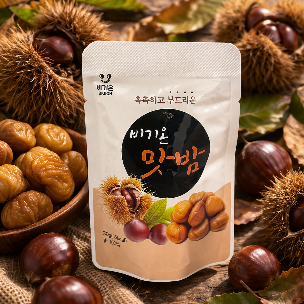 비기온 맛밤, 30g, 15개