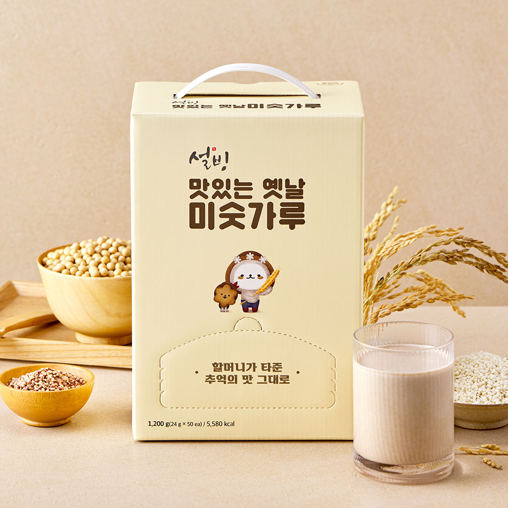 설빙 맛있는 옛날 미숫가루, 24g, 50개입, 2박스