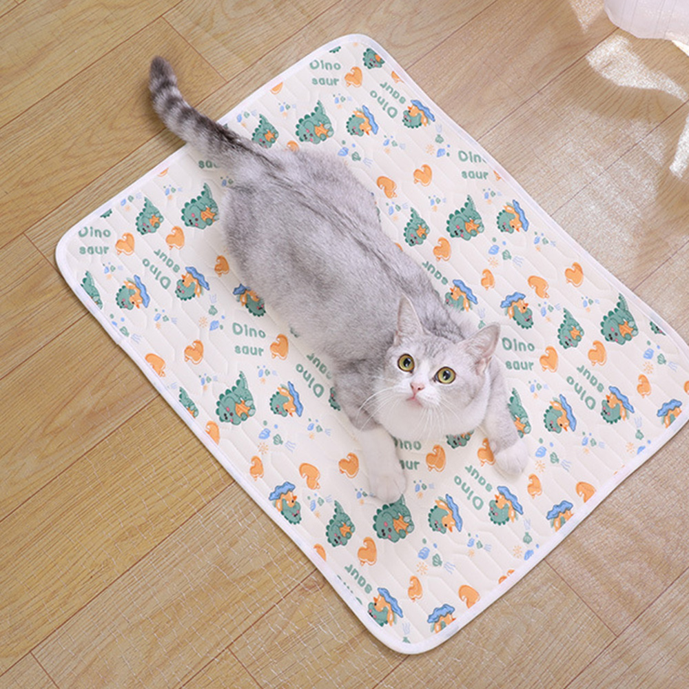 강아지 쿨매트, 아이보리공룡, L, 1개