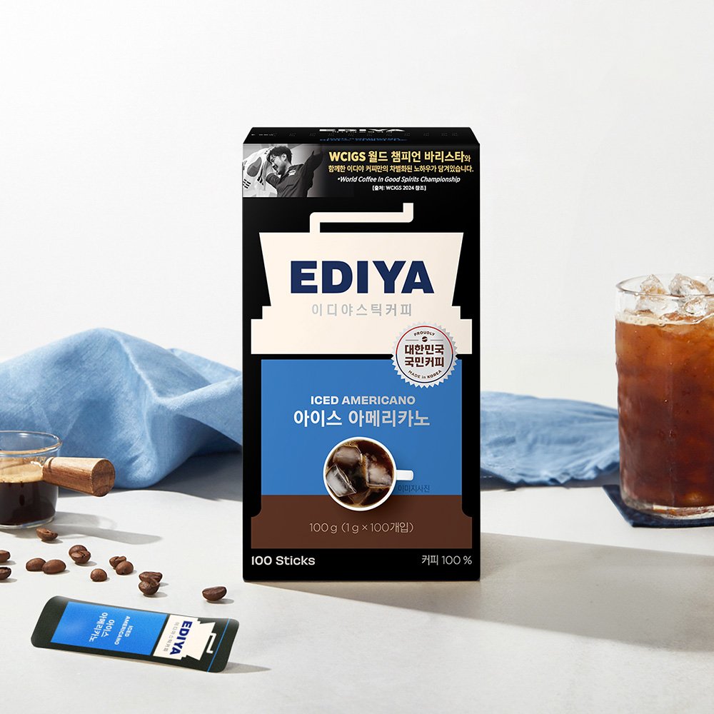 이디야커피 아이스 아메리카노, 100개입, 1개 가격 비교 (주) 이디야 이디야커피 아이스 아메리카노, 100개입, 1개