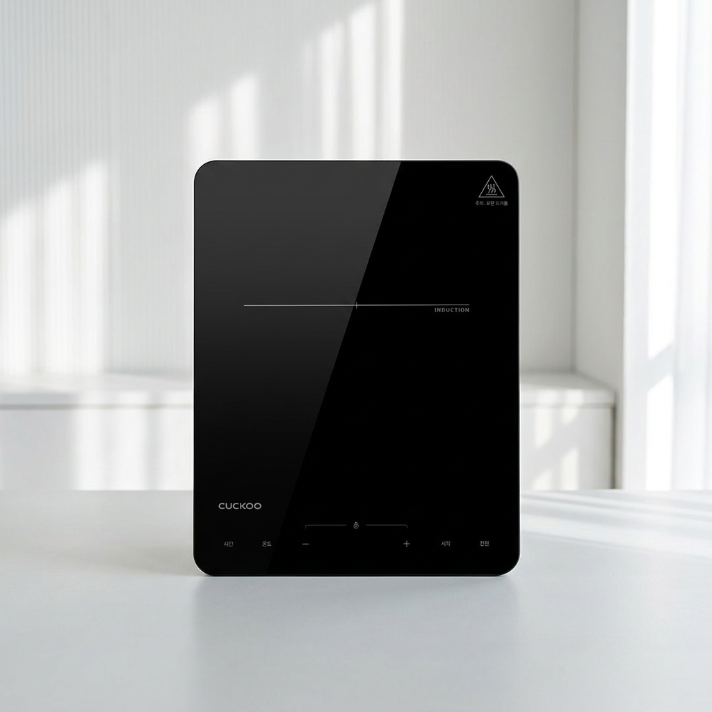 쿠쿠 1구 인덕션 전기레인지, CIR-CFF102FB, 블랙, 2000W, 일반형, 1개