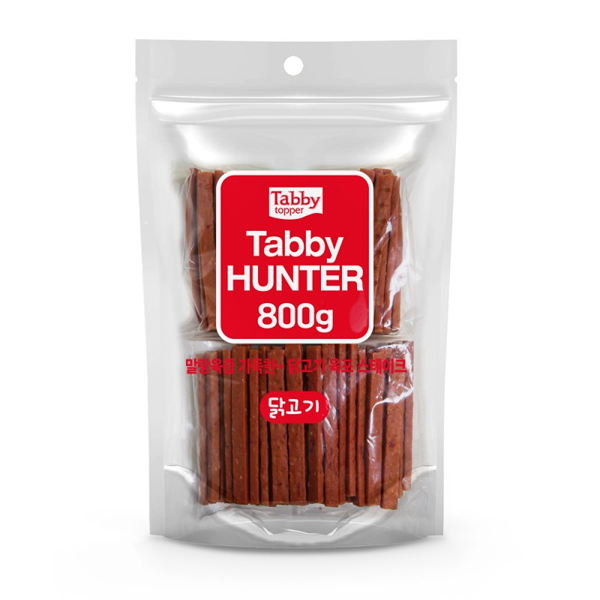 테비 헌터 육포, 닭고기, 800g, 1개