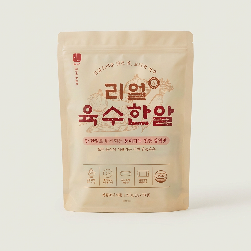 일맛 리얼 육수한알, 3g, 70정, 1봉