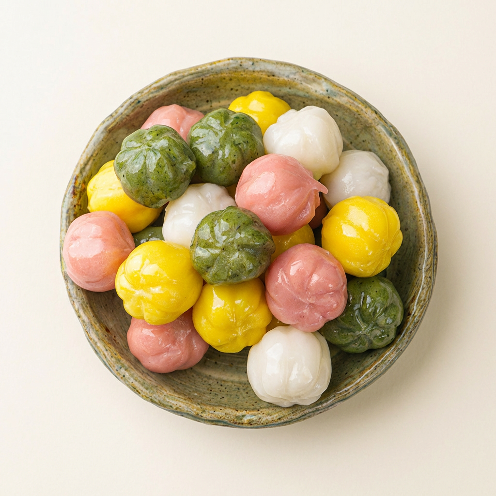 궁중 사색 꿀떡, 1kg, 2개