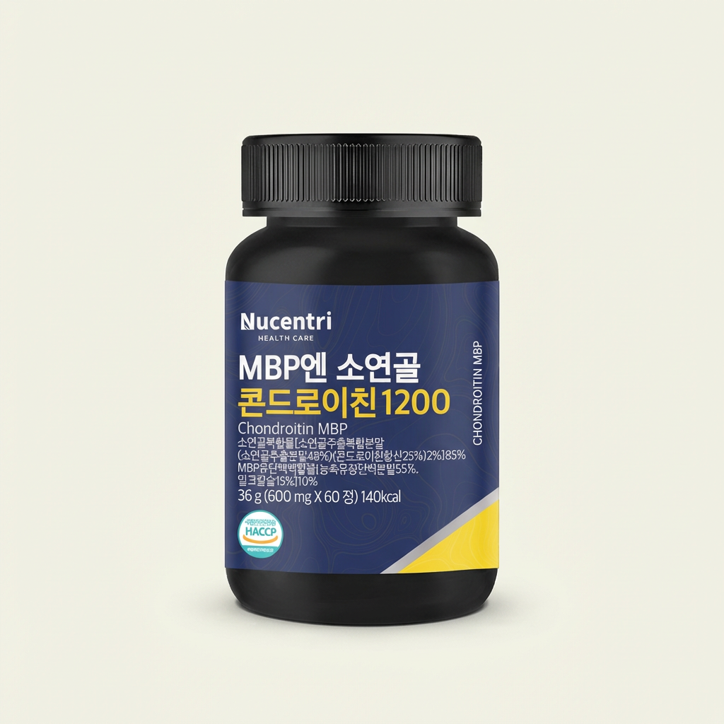 뉴센트리 MBP엔 소연골 콘드로이친 1200, 600mg, 60정, 6개