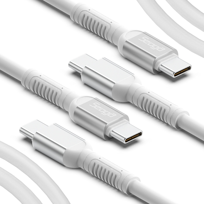 서가 메탈 고강도 60W PD CtoC타입 초고속 케이블, 화이트, 1.5m, 2개 가격 추이 서가 메탈 고강도 60W PD CtoC타입 초고속 케이블, 화이트, 1.5m, 2개 - 최저가 5,900원