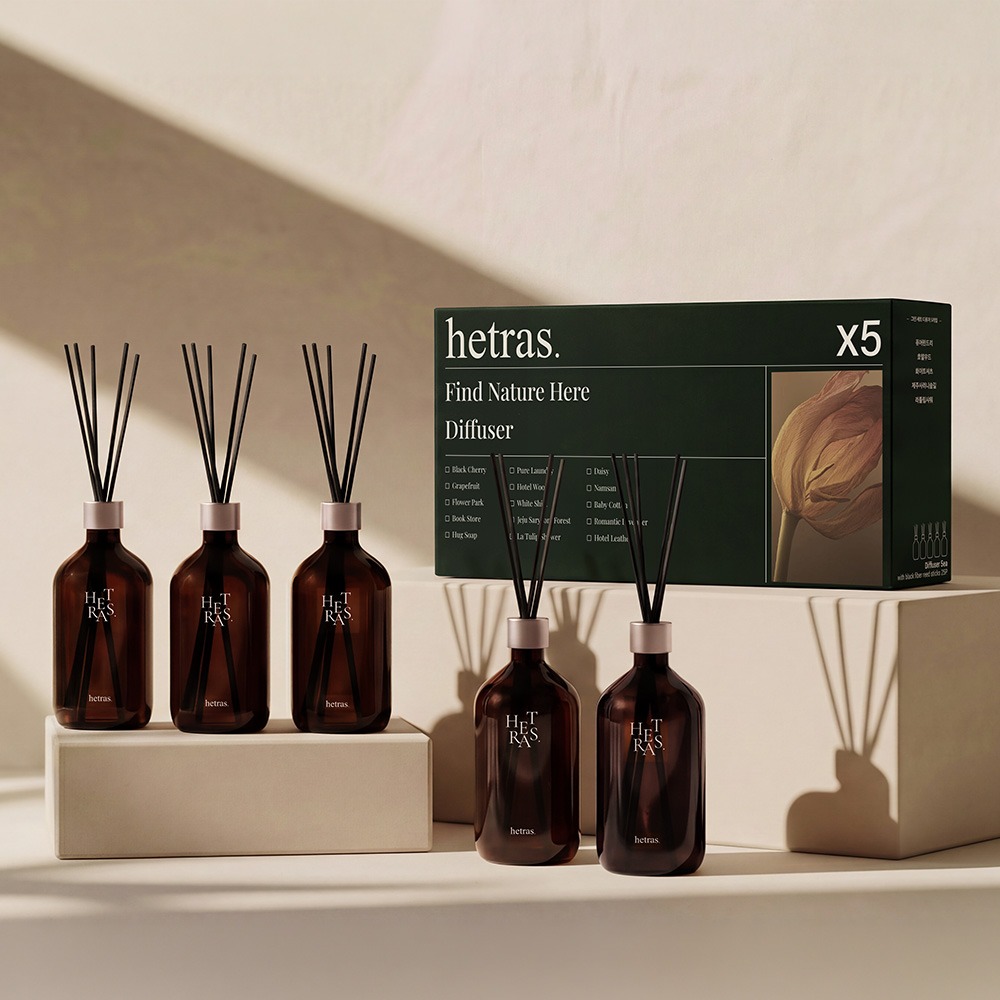 헤트라스 프리미엄 디퓨저, 그린세트, 500ml, 5개입 가격 추이 헤트라스 프리미엄 디퓨저, 그린세트, 500ml, 5개입 - 최저가 39,790원