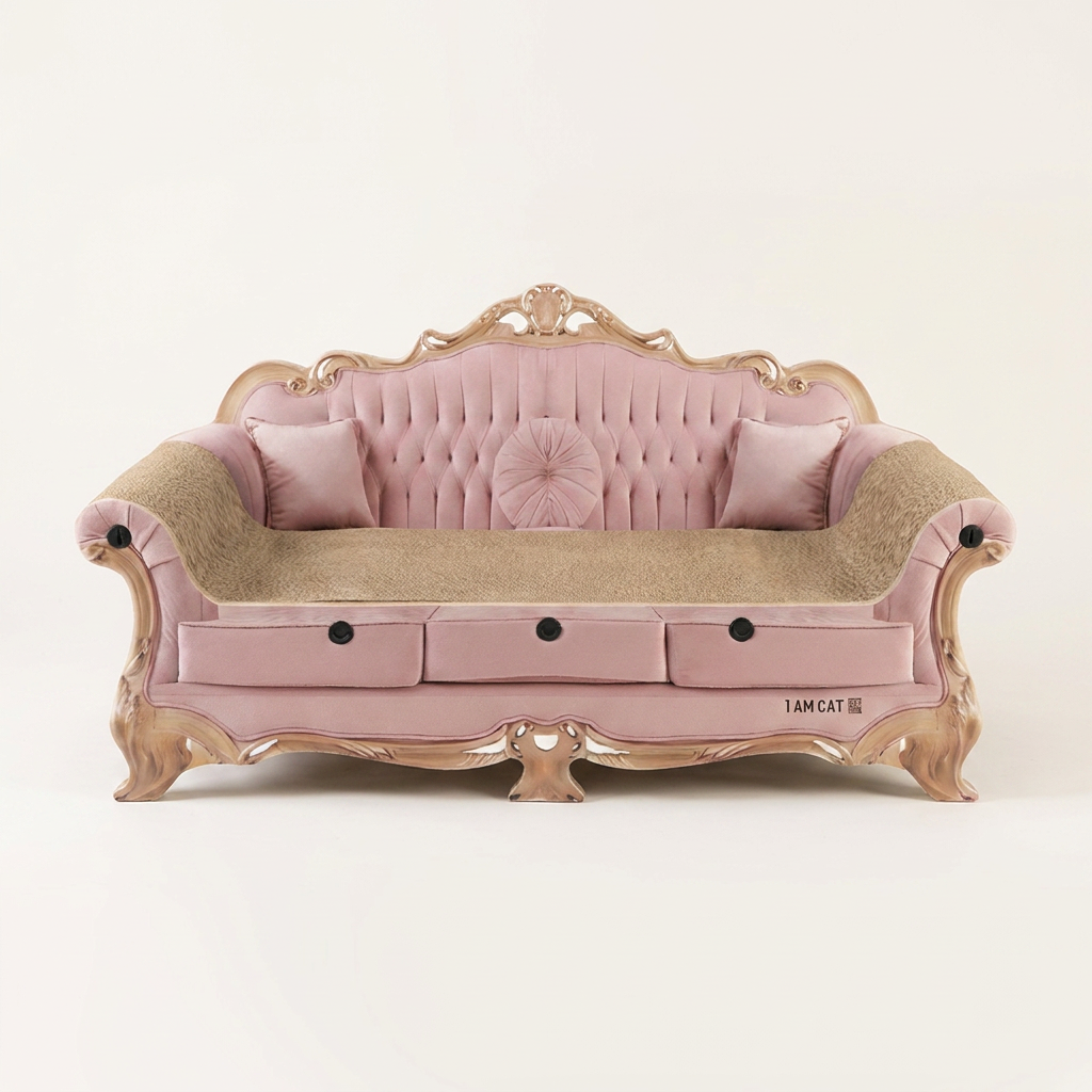 아이엠캣 소파 스크래쳐, 민트, 65cm, 1개