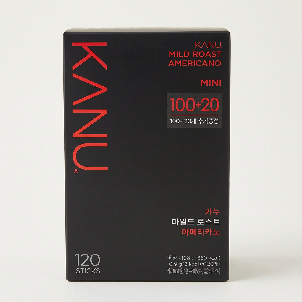 카누 미니 마일드 로스트 아메리카노, 0.9g, 120개입, 1개