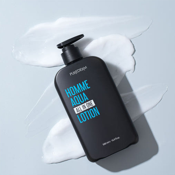 주식회사 지메카 퓨어덤 옴므 아쿠아 올인원 로션, 500ml, 2개