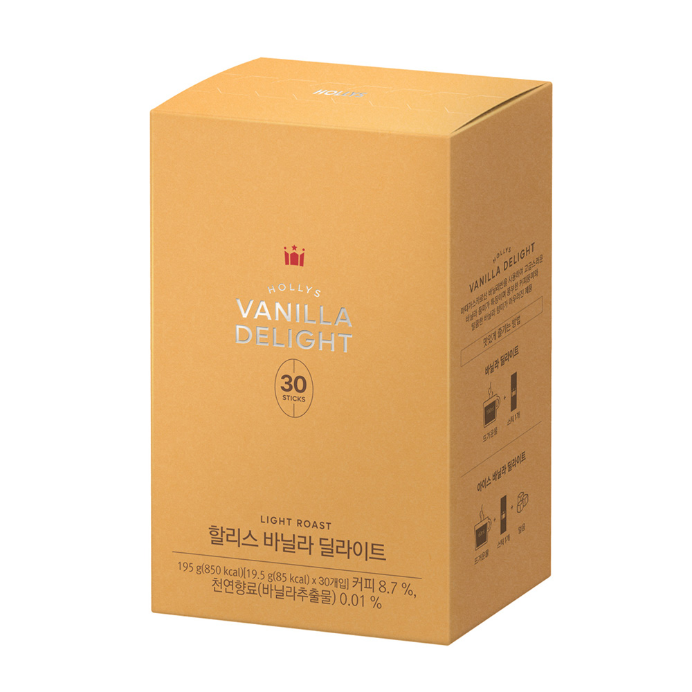 할리스 바닐라 딜라이트, 19.5g, 30개입, 3개 가격 비교 (주)케이지에프앤비(KG F&B Co.,ltd) 할리스 바닐라 딜라이트, 19.5g, 30개입, 3개