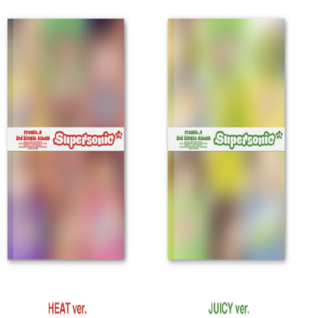 프로미스나인 싱글 3집 Supersonic, JUICY, 연두색 글씨 가격 추이 프로미스나인 싱글 3집 Supersonic, JUICY, 연두색 글씨 - 최저가 23,500원