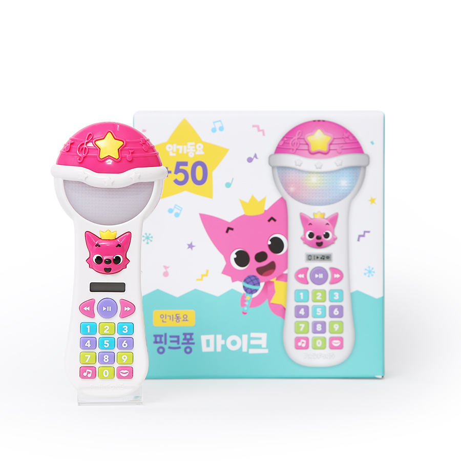 핑크퐁 마이크 인기동요 50, 혼합색상, 1개 가격 비교 더핑크퐁컴퍼니 주식회사 핑크퐁 마이크 인기동요 50, 혼합색상, 1개