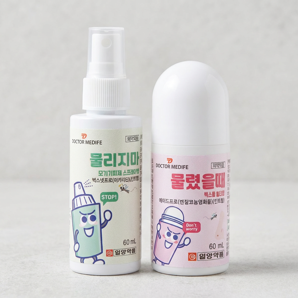 물리지마 벅스넷프로, 60ml, 1개 + 물렸을때 에이드프로, 60ml, 1개