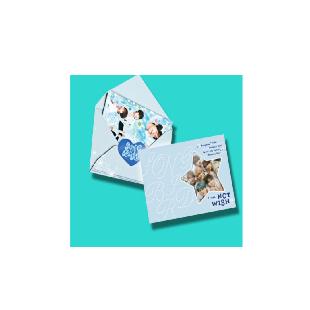 플레이덕(PLAYDUK) NCT WISH 엔시티 위시 싱글 송버드 레터버전, 디스크 1개