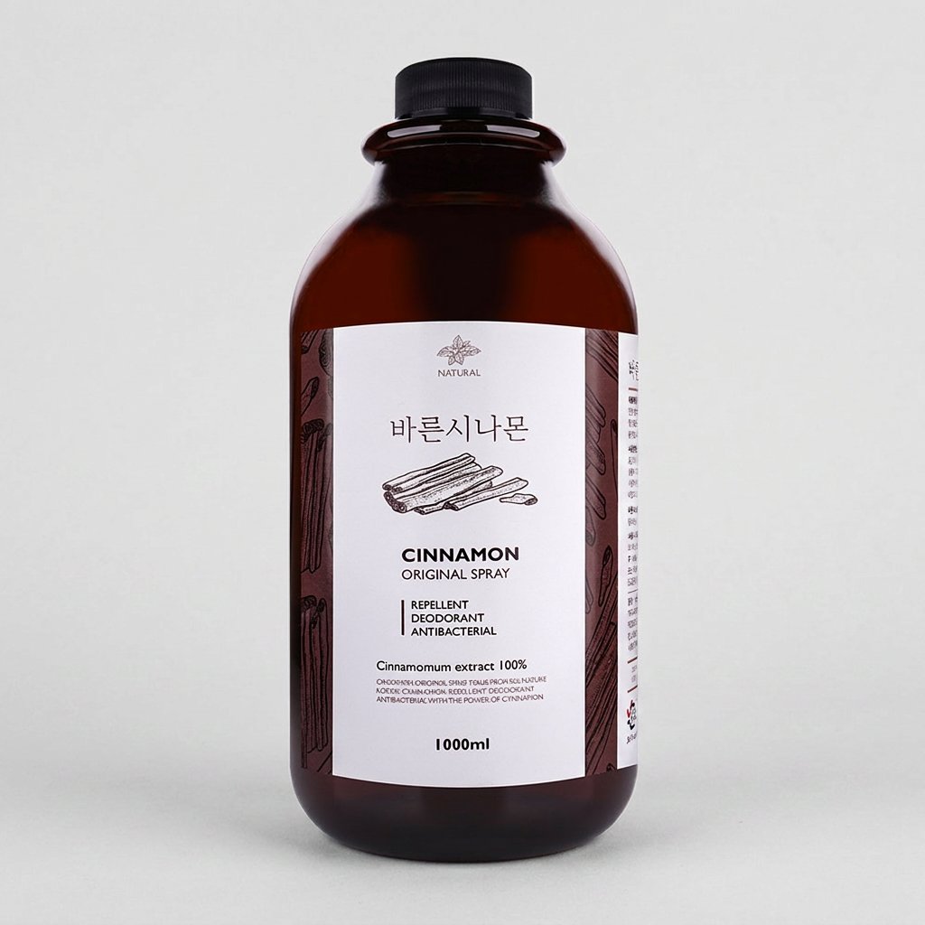 바른 시나몬 피톤치드 계피 버그 퇴치 스프레이, 1000ml, 1개
