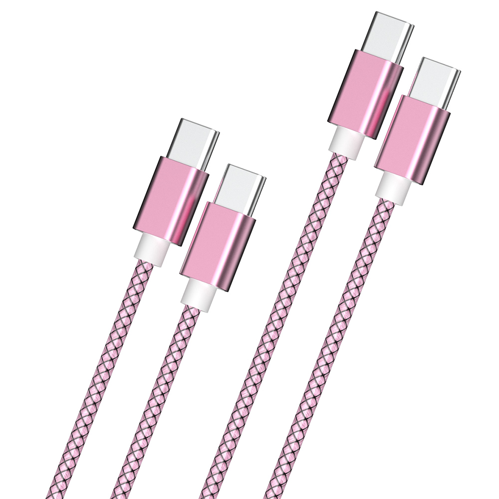 WJT 메탈 고속 충전 케이블, CtoC, 65W, 핑크, 0.5m, 2개 가격 추이 WJT 메탈 고속 충전 케이블, CtoC, 65W, 핑크, 0.5m, 2개 - 최저가 1,490원