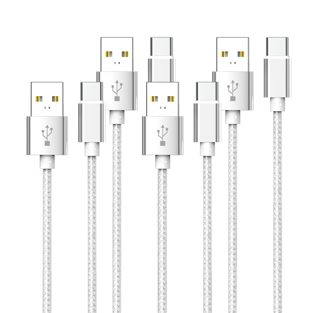 WJT 메탈 고속 충전 케이블, USB-C, 실버, 1.5m, 4개 가격 추이 WJT 메탈 고속 충전 케이블, USB-C, 실버, 1.5m, 4개 - 최저가 5,790원