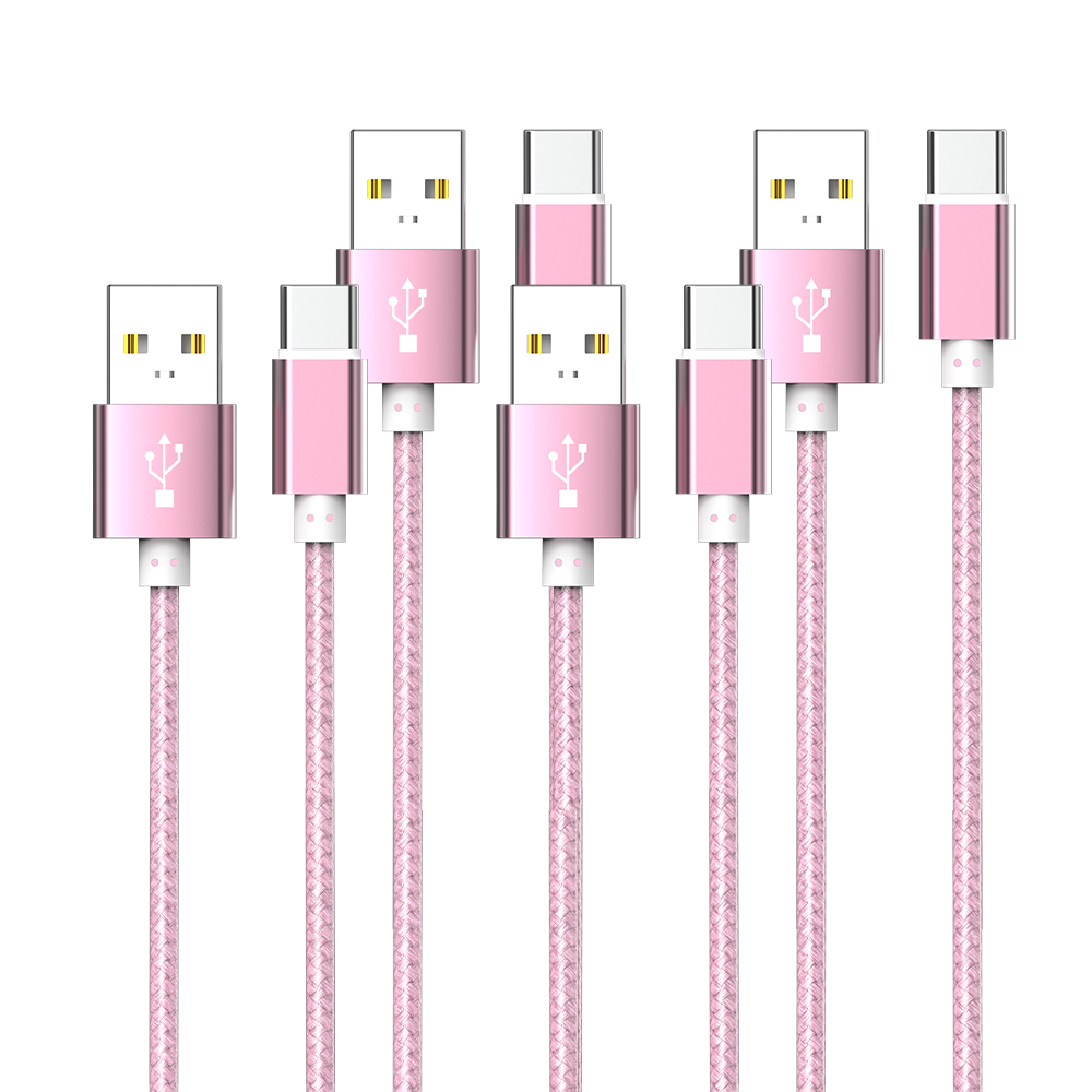 WJT 메탈 고속 충전 케이블, USB-C, 핑크, 1.5m, 4개 가격 추이 WJT 메탈 고속 충전 케이블, USB-C, 핑크, 1.5m, 4개 - 최저가 3,290원
