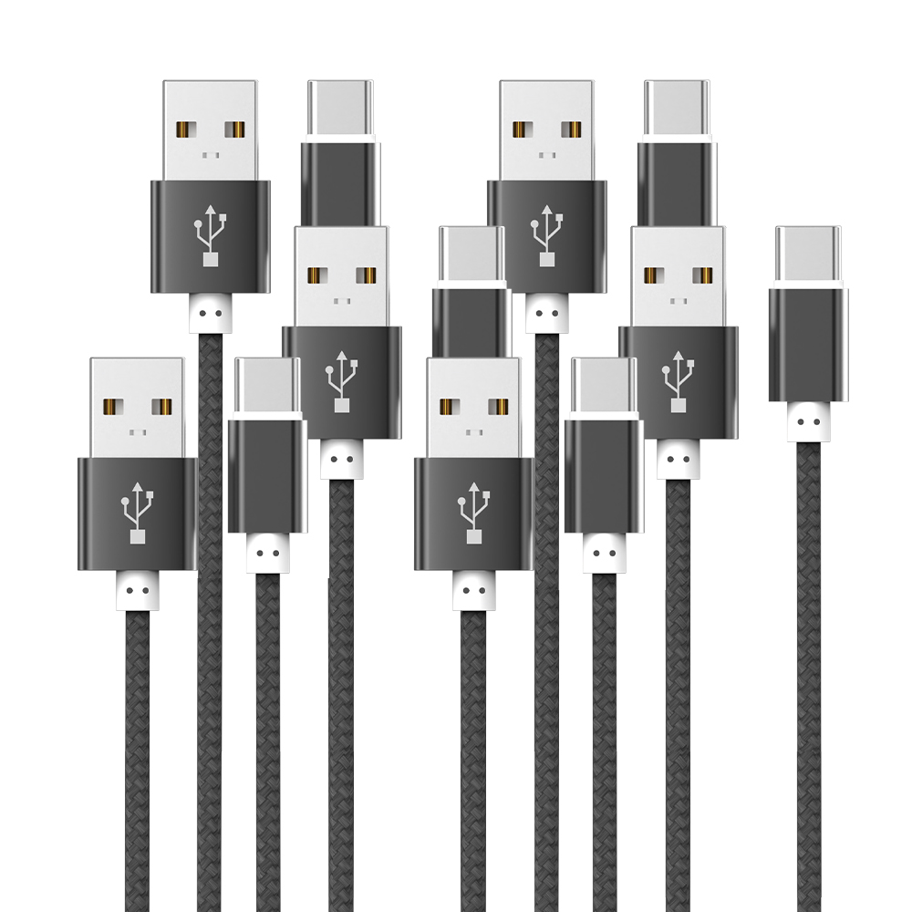 WJT 메탈 고속 충전 케이블, USB-C, 블랙, 1.5m, 6개 가격 추이 WJT 메탈 고속 충전 케이블, USB-C, 블랙, 1.5m, 6개 - 최저가 4,900원