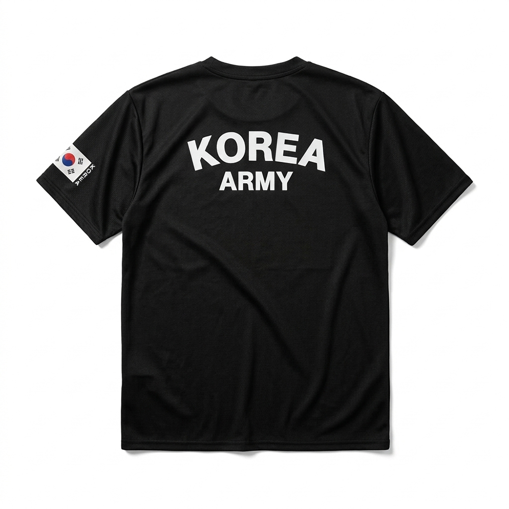 코리본 ROKA 로카 반팔 티셔츠, 블랙, 105, 1개