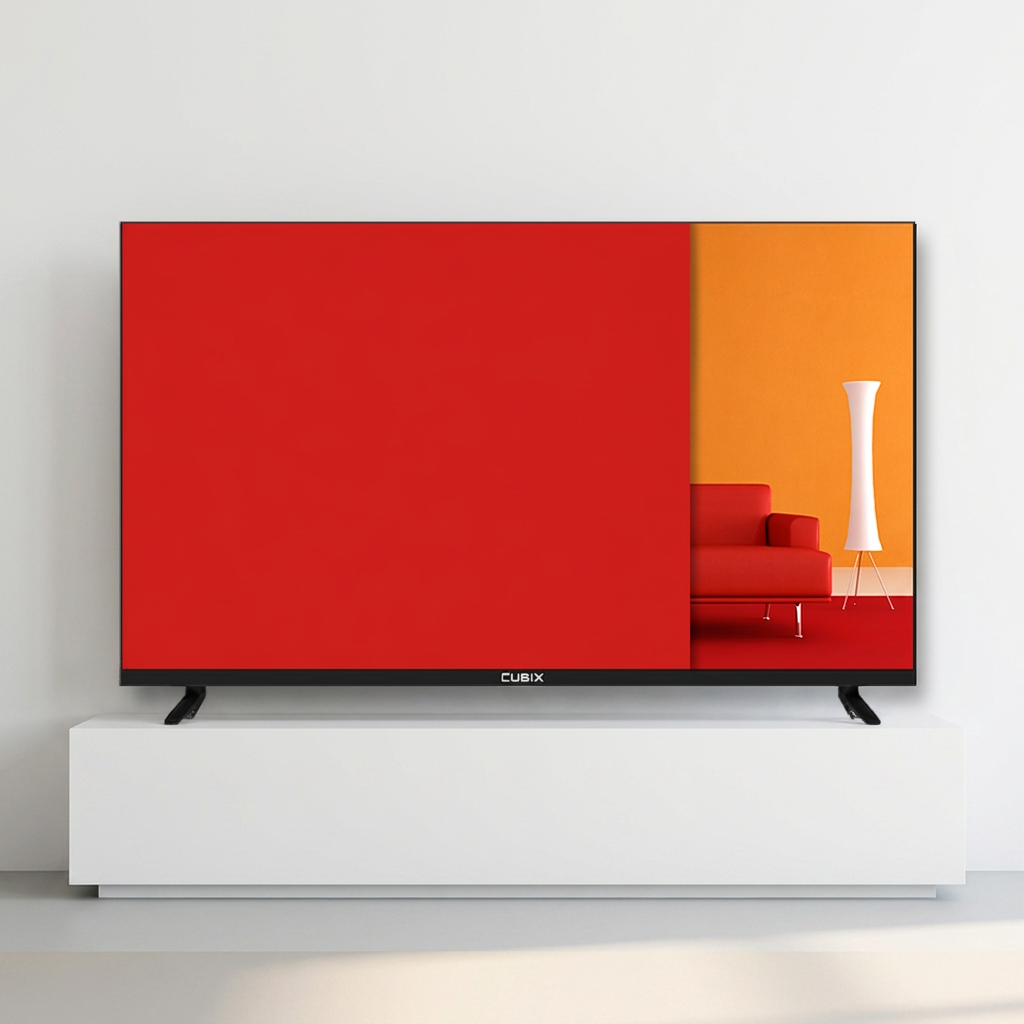 큐빅스 FHD TV 고화질 LED, 101cm, 40인치, 스탠드형, 방문설치