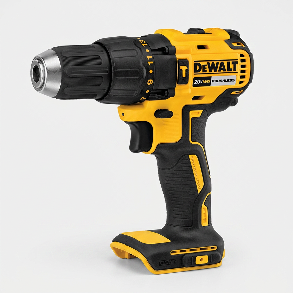디월트 브러쉬리스 무선 해머드릴 드라이버 베어툴, DCD7781N, 20V, 1개