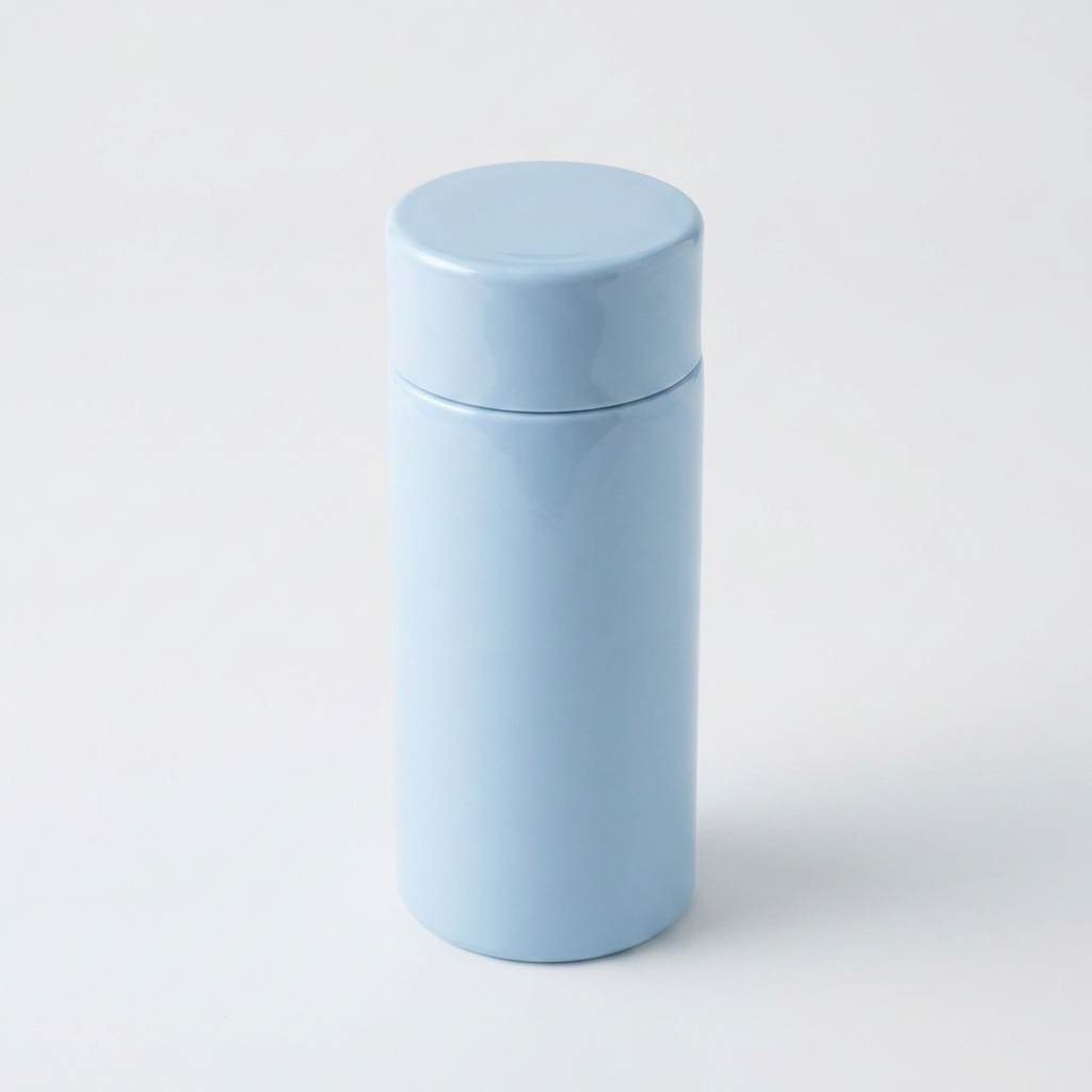 런치버스 미니 텀블러, 블루, 200ml, 1개