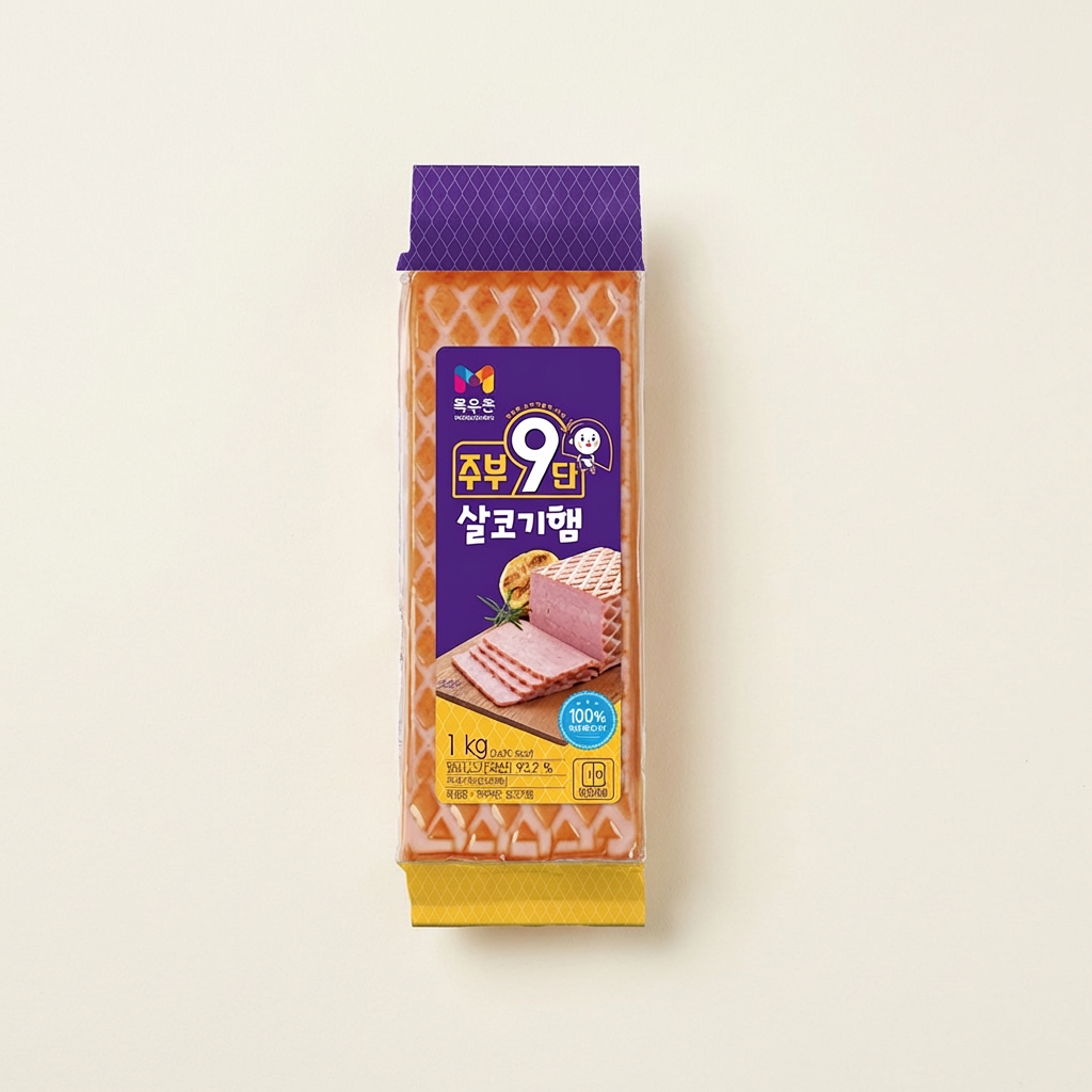 목우촌 주부9단 살코기햄, 1kg, 4개