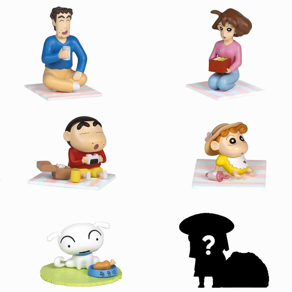 (주)해피월드인터내셔널 짱구 피크닉 피규어, 1개