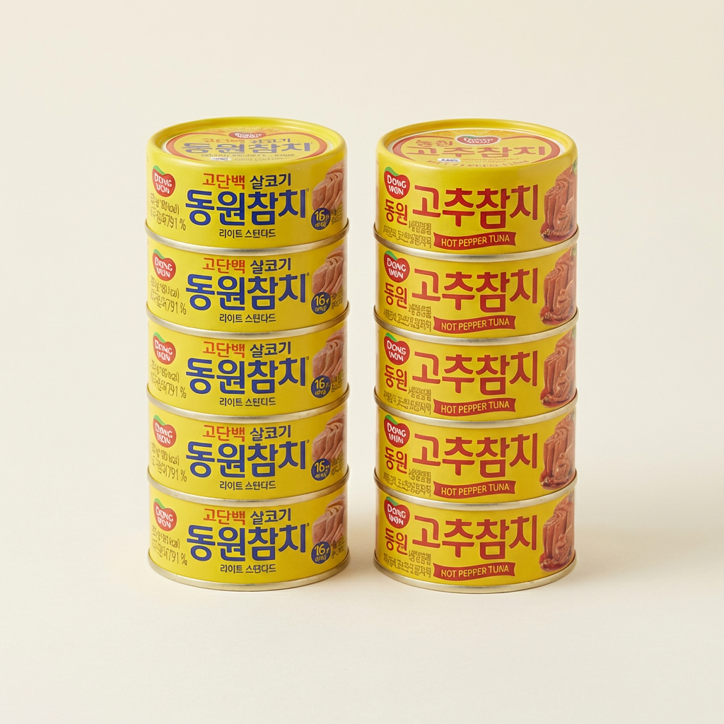 동원 라이트참치 85g 6개 + 고추참치 85g 6개, 1세트