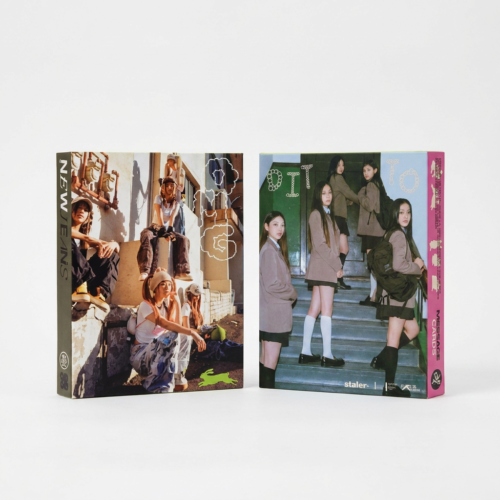 뉴진스 1st Single OMG Message Card ver., 단체