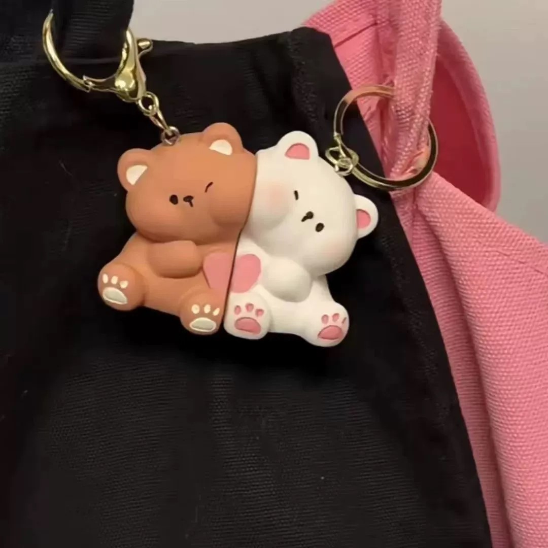 자석 곰돌이 키링, 커플 곰돌이 set